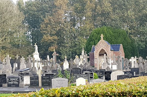 Rooms Katholieke begraafplaats in Kloosterburen
