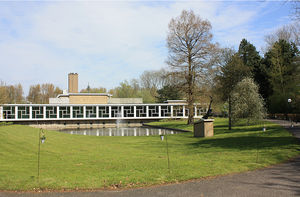 het crematorium aan de Crematoriumlaan in Groningen