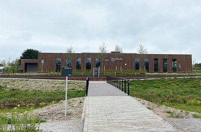 crematorium Hoentocht in Groningen, vlakbij Hoogkerk